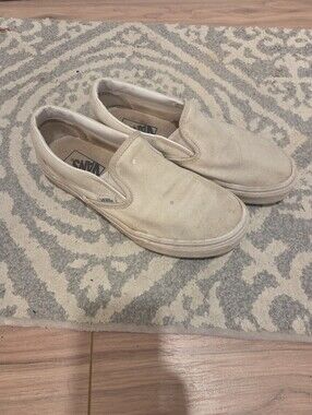 Vans Classic Slip-on True White Sneaker Shoe